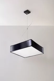 Sollux Lighting LAMPA wisząca SL.130 kwadratowa OPRAWA zwis czarny - Lampy sufitowe - miniaturka - grafika 2