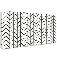 Podkładki na biurko - Mata z nadrukiem na biurko Wzór w jodełkę 100x50 cm, Dywanomat - miniaturka - grafika 1