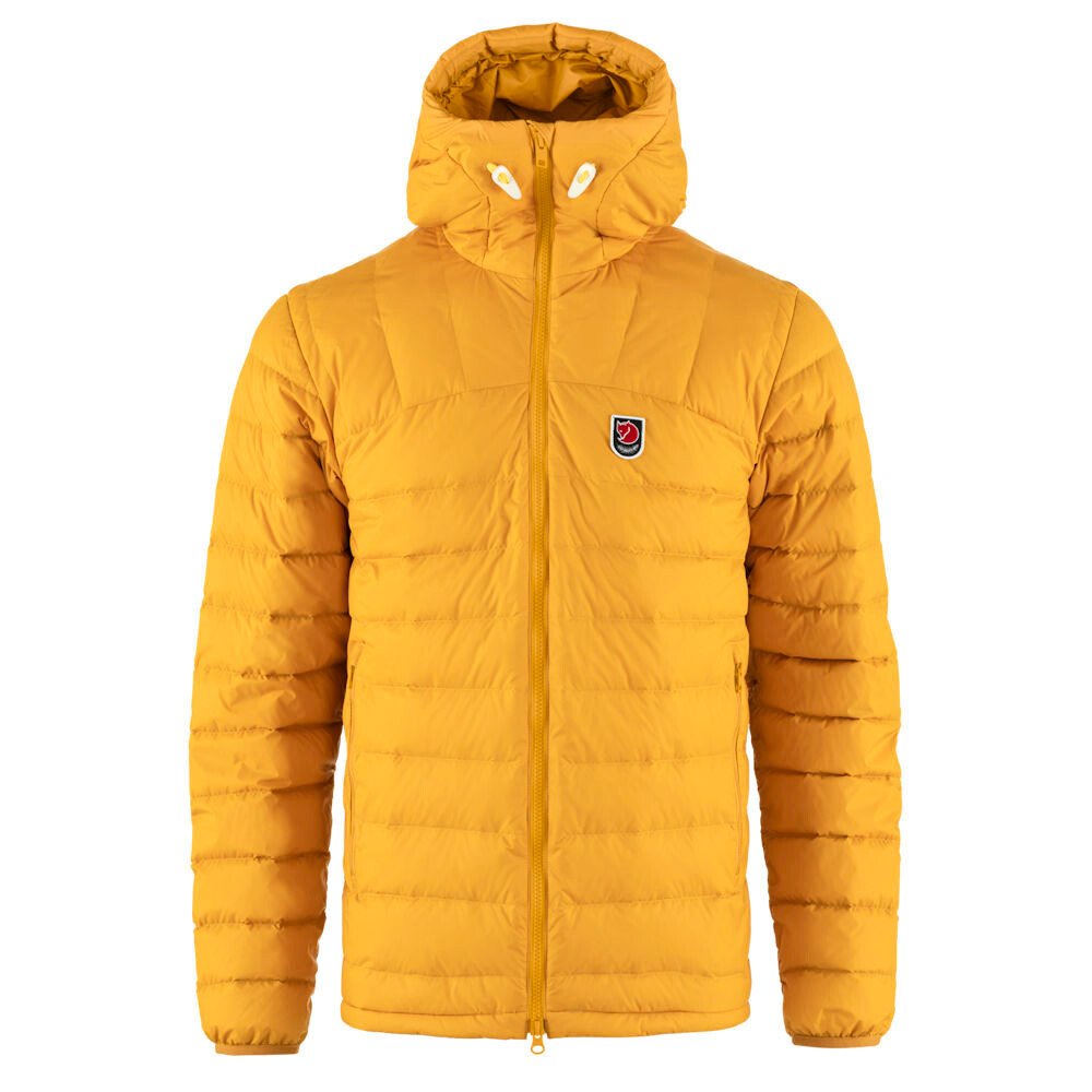 Kurtka męska Fjällräven Polar Expedition Pack Down Hoodie Green-Mustard Yellow L