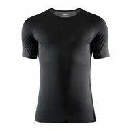 Koszulki męskie - Koszulka męska Craft Pro Dry Nanoweight SS Black S - miniaturka - grafika 1
