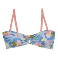 Stroje kąpielowe - Top Bikini W Abstrakcyjne Kwiaty Dla Kobiet Aceana III - miniaturka - grafika 1