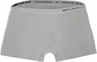 Bielizna sportowa damska - Brubeck BX10470A Bokserki damskie COMFORT COTTON szary M - miniaturka - grafika 1