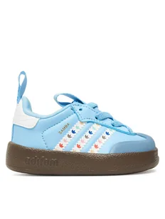 adidas Sneakersy adifom Samba 360 JQ7959 Błękitny - Buty dla dziewczynek - miniaturka - grafika 1