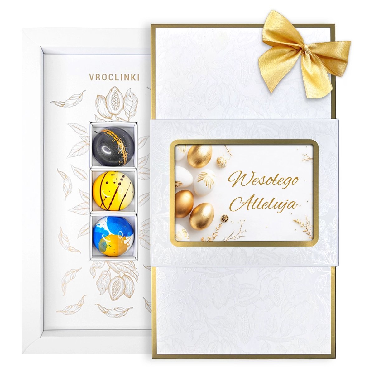 Bombonierka - WIELKANOC - Zestaw 3 Pralin