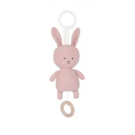 Karuzele dla niemowląt - Pozytywka - zawieszka różowy królik Jabadabado - miniaturka - grafika 1