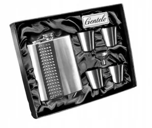 Piersiówka W Zestawie Z Kieliszkami I Lejkiem/ Gentelo - Piersiówki Piersiówka W Zestawie Z Kieliszkami I Lejkiem/ Gentelo - Piersiówki - miniaturka - grafika 1