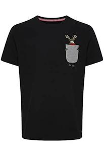 Blend Męski t-shirt s/s, 194007/czarny, XXL - Koszulki męskie - miniaturka - grafika 1