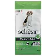 Sucha karma dla psów - Schesir Dog Medium Adult, jagnięcina - 12 kg - miniaturka - grafika 1