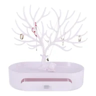 Biżuteria - akcesoria - Stojak do przechowywania biżuterii z poroża - biały - miniaturka - grafika 1