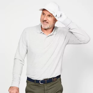 Koszulka do golfa polo z długim rękawem męska MW500 - Golf - miniaturka - grafika 1