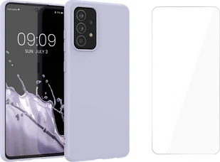 Braders Etui Icon + Szkło Ochronne do Samsung Galaxy A52 / A52s Violet - Etui i futerały do telefonów - miniaturka - grafika 1
