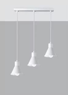Sollux Lighting lighting Lampa wisząca TALEJA 3 biała [E27] SL.0984 [16719630] - Lampy sufitowe - miniaturka - grafika 1