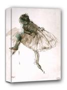 Obrazy i zdjęcia na płótnie - Study of a Ballet Dancer, Edgar Degas - obraz na płótnie Wymiar do wyboru: 60x90 cm - miniaturka - grafika 1