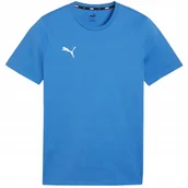 Koszulki męskie - Koszulka męska Puma Team Goal Casuals Tee niebieska 658615 02 XL - miniaturka - grafika 1