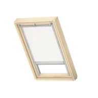 Rolety - Roleta zaciemniająca do okna dachowego 78x140 biała Velux - miniaturka - grafika 1