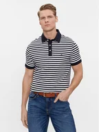 Koszulki męskie - Tommy Hilfiger Polo 1985 MW0MW17771 Granatowy Slim Fit - miniaturka - grafika 1