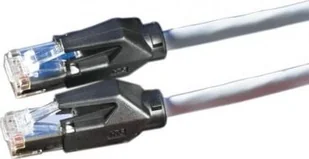 Draka DRAKA Patchcord S/FTP Kat.6 H szary 10m - Patchcordy - miniaturka - grafika 1