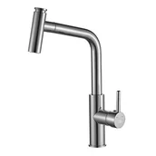 Baterie kuchenne - Laveo Bateria zlewozmywakowa chrom TORO BAX 069D - miniaturka - grafika 1