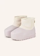 Botki damskie - Ugg Botki Classic Mini Pumped weiss - UGG - miniaturka - grafika 1