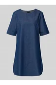 Sukienki - Sukienka jeansowa o luźnym kroju z czystej bawełny model TENIM - Pieces - miniaturka - grafika 1