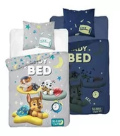 Pościel dla dzieci - Detexpol Pościel świecąca w ciemności 160x200 Psi Patrol PP 23 Licencyjna 39 - miniaturka - grafika 1