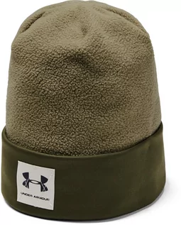 Czapki dla dzieci - Under Armour Boy's Unstoppable Fleece Beanie-GRN - grafika 1