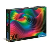 Puzzle - Clementoni 35093 Color Boom 500 szt. puzzle fale wielokolorowy 35093 - miniaturka - grafika 1