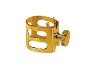 Akcesoria do instrumentów dętych - Ligaturka Stewart Ellis Saxofon sopranowy złocona SELG-SGD - miniaturka - grafika 1