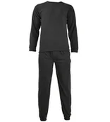 Bielizna sportowa męska - Mil-Tec Bielizna Polarowa Dwuczęściowa Czarna - Czarny - S - miniaturka - grafika 1