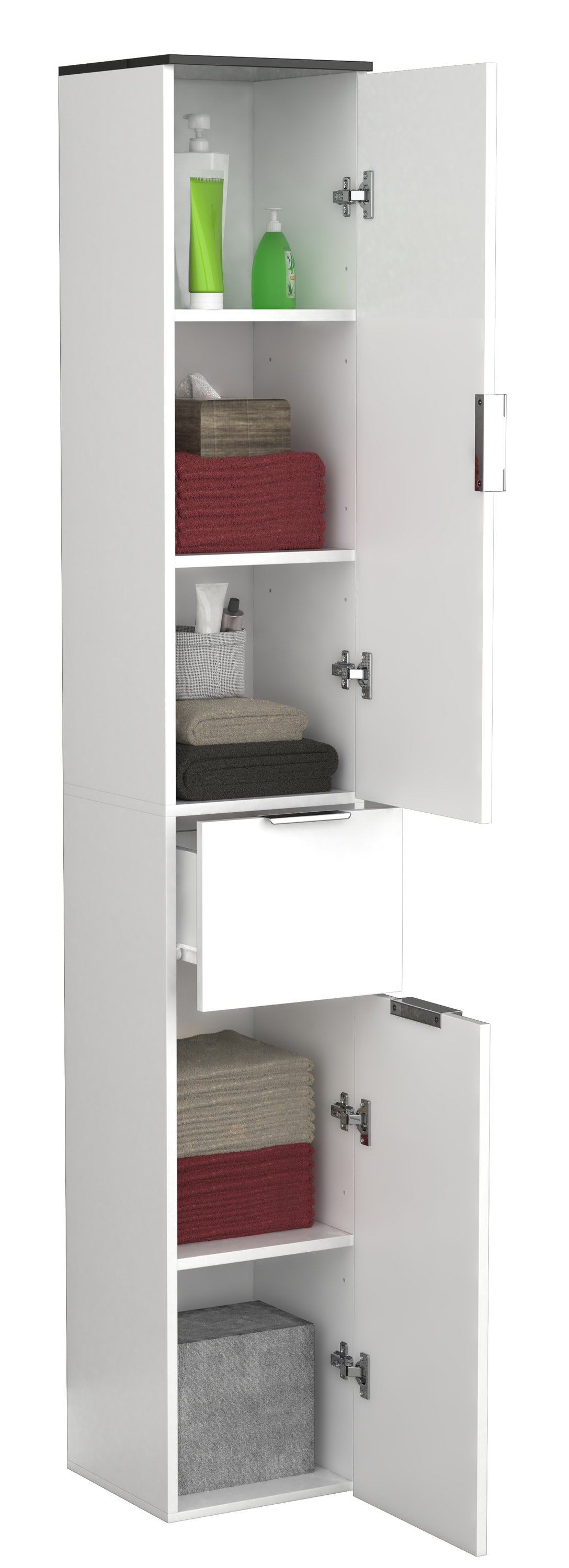 Meble łazienkowe Szafka łazienkowa wysoka Donali