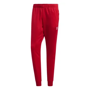 Spodnie dresowe męskie adidas Adicolor Classics SST czerwone IB1412-XL - Dresy męskie - miniaturka - grafika 1