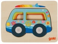 Układanki dla dzieci - Puzzle warstwowe Samochód - miniaturka - grafika 1