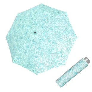 Mini Light Giardino blue - składany parasol damski - Parasole - miniaturka - grafika 1