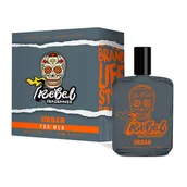 Wody i perfumy męskie - Saphir REBEL MEN Woda toaletowa URBAN, 100 ml 8424730023658 - miniaturka - grafika 1
