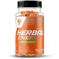 Witaminy i minerały dla sportowców - TREC Herbal Energy 60caps - miniaturka - grafika 1