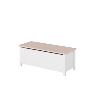 Skrzynia LN-10 Luna Lenart Biały, Róż - Meble do przedpokoju - miniaturka - grafika 1