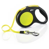 Smycze dla psów - Flexi New Neon Smycz taśma M 5m 4000498031704 - miniaturka - grafika 1