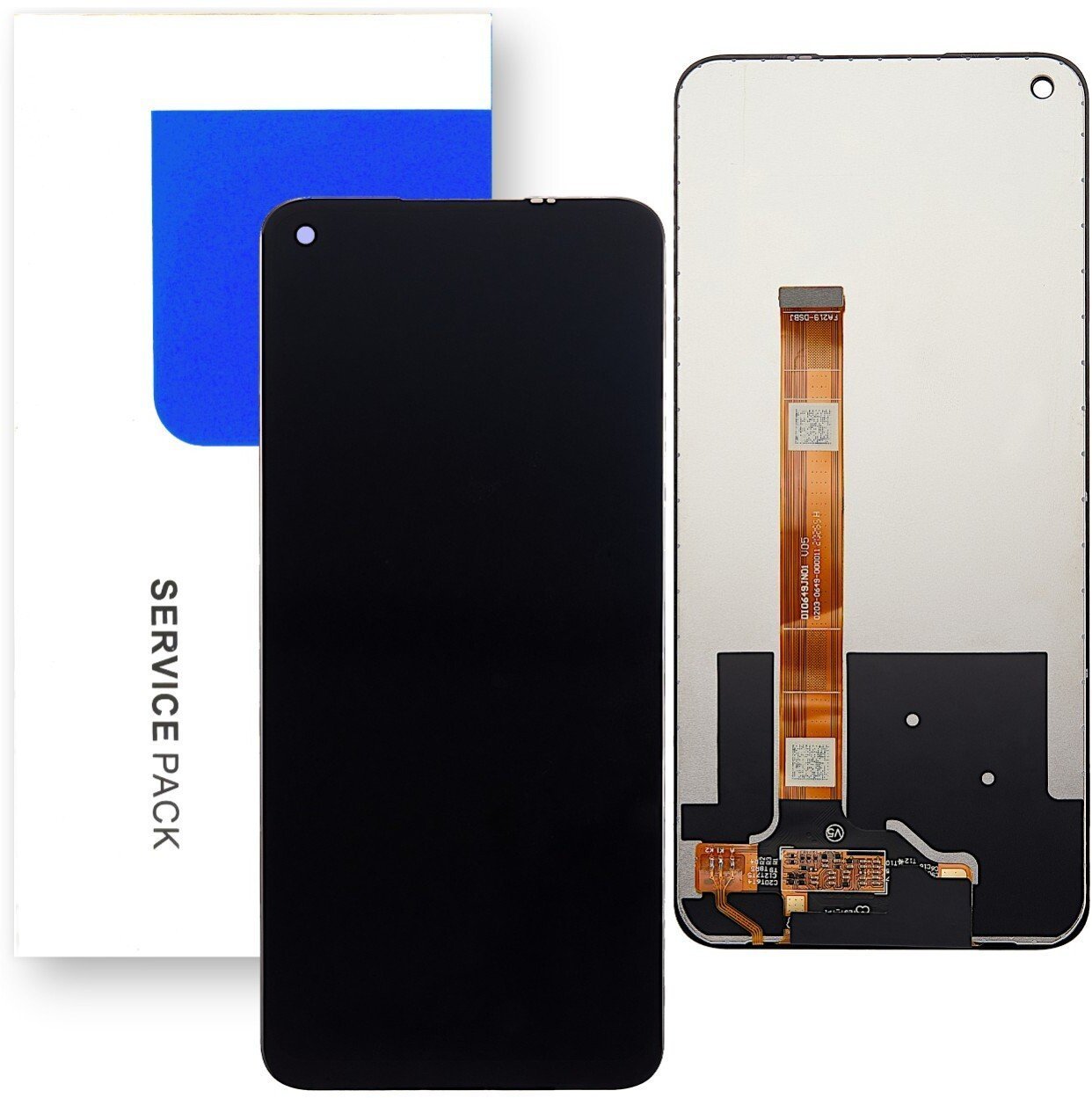 Wyświetlacz do Realme 6S Service Pack LCD RMX2002 Ekran Oryginał Mobilepart