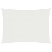 Parasole ogrodowe - vidaXL Żagiel przeciwsłoneczny, 160 g/m, biały, 3x4 m, HDPE vidaXL - miniaturka - grafika 1