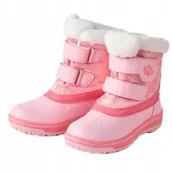 Śniegowce damskie - Cleve Śniegowce dziewczęce Buty na zimę Różowe Rozmiar 32 - miniaturka - grafika 1