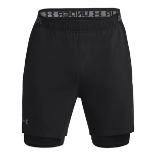 Męskie Spodenki UNDER ARMOUR UA VANISH WOVEN 2IN1 STS 1373764-002 – Czarny - Spodenki męskie - miniaturka - grafika 1