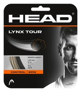Naciąg tenisowy Head Lynx Tour Black 1.25 mm Set - Tenis ziemny - miniaturka - grafika 1