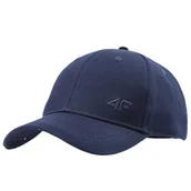 Czapki i chusty sportowe damskie - Czapka 4F Strapback WSS24ACABU27131S - granatowa - miniaturka - grafika 1
