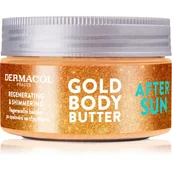 Kosmetyki po opalaniu - Dermacol After Sun Gold Body Butter Preparaty po opalaniu 200 ml - miniaturka - grafika 1