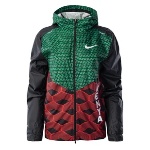 Damska Kurtka NIKE U NK KENYA SHIELDRUNNER JKT CV0396-673 – Czerwony - Kurtki damskie - miniaturka - grafika 1