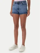 Spodenki damskie - Guess Jeans Szorty jeansowe W5YD0Y D5R11 Niebieski Regular Fit - miniaturka - grafika 1