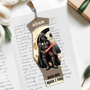 Oryginalna ZAKŁADKA do Książki dla Fana Star Wars z Imieniem - Zakładki indeksujące - miniaturka - grafika 1