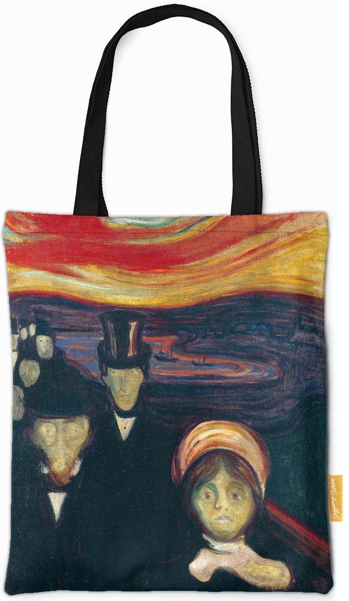 Torba na ramię Anxiety (Lęk) Edvard Munch-ONE SIZE