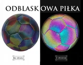 Piłka nożna - Odblaskowa Magiczna piłka do piłki nożnej fluorescencyjna świecąca - miniaturka - grafika 1