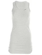 Koszulki i topy damskie - Winshape Damska koszulka fitness typu longtop WTR15 z bocznym marszczeniem, styl slim fit, szary melanż - miniaturka - grafika 1